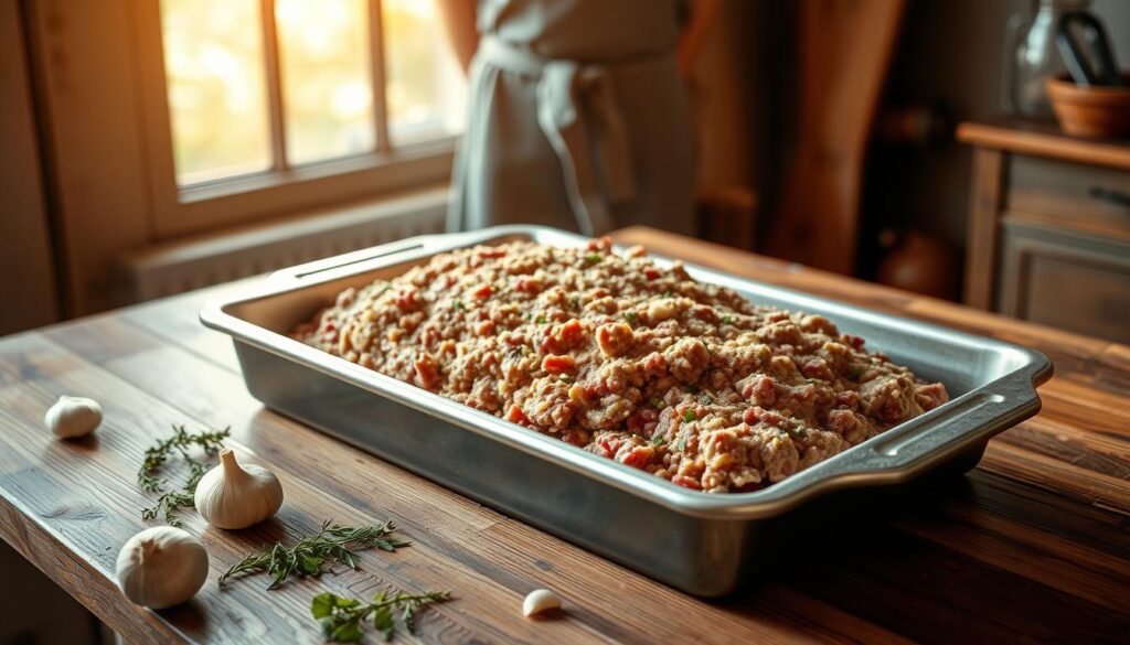 Meatloaf Cooking Process