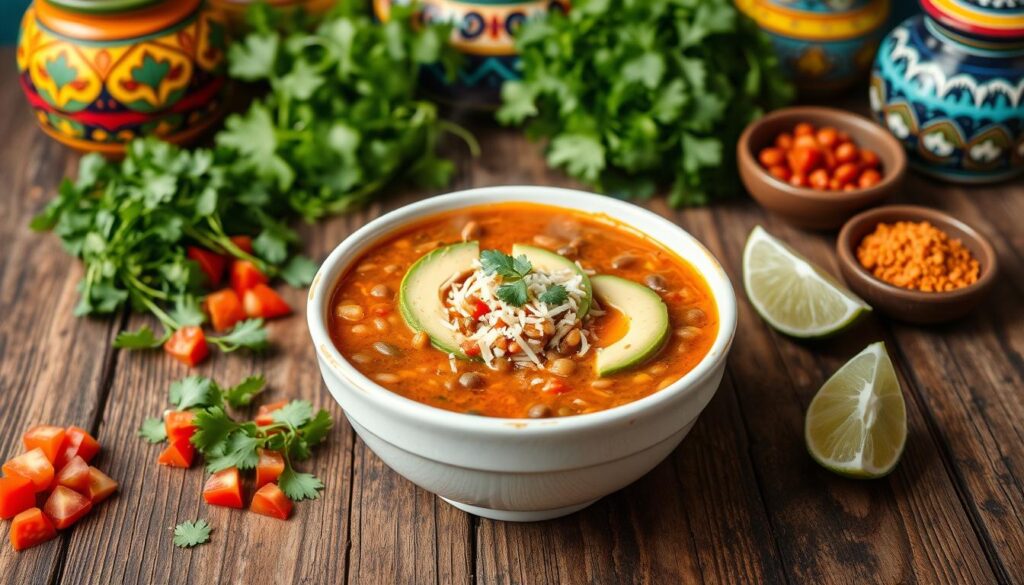 Mexican Lentil Soup