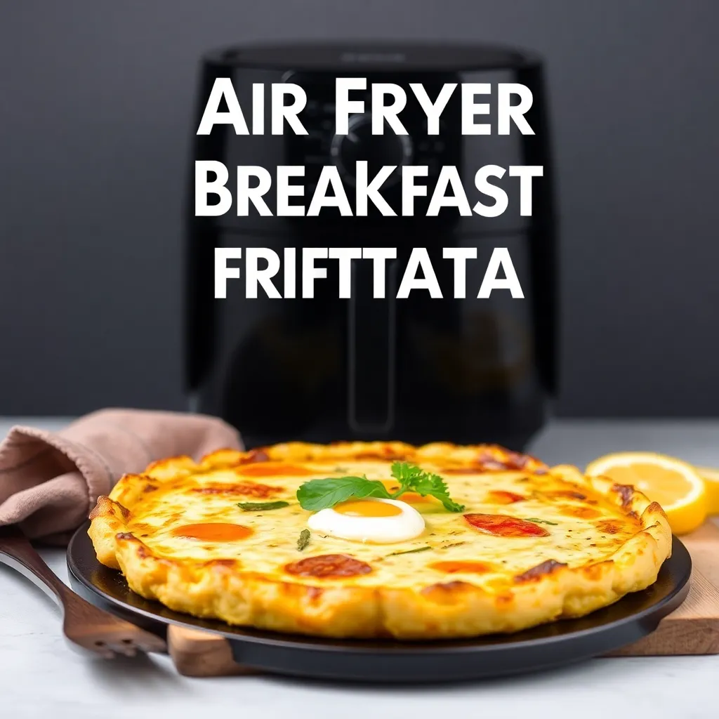Image of Air Fryer Breakfast Frittata ready to serve