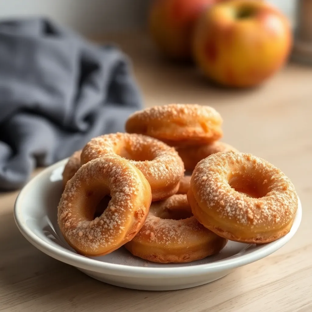 Image of freshly baked Apple Cider Donuts