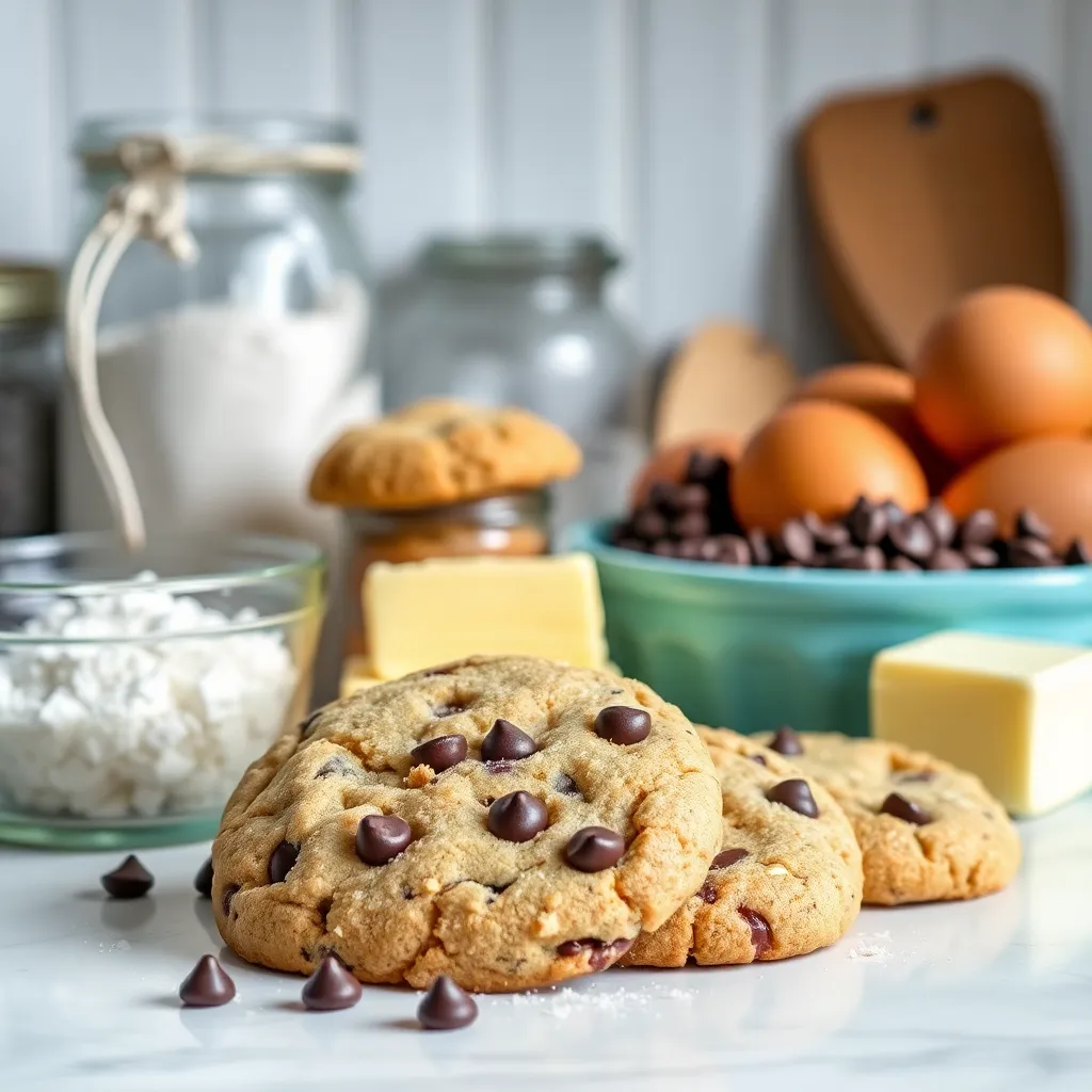 Measured Ingredients for Award Winning Cookies