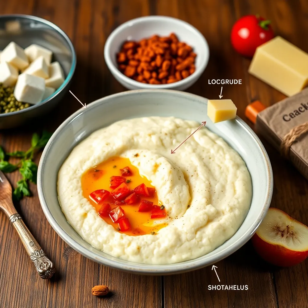 Ingredients used in Breakfast Grits