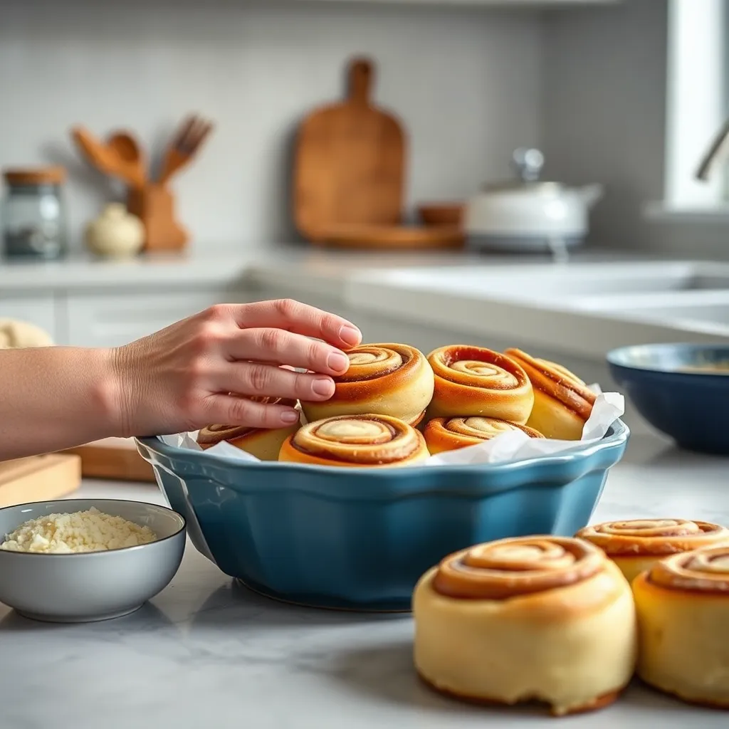 Ingredients needed for making Cinnabon Copycat