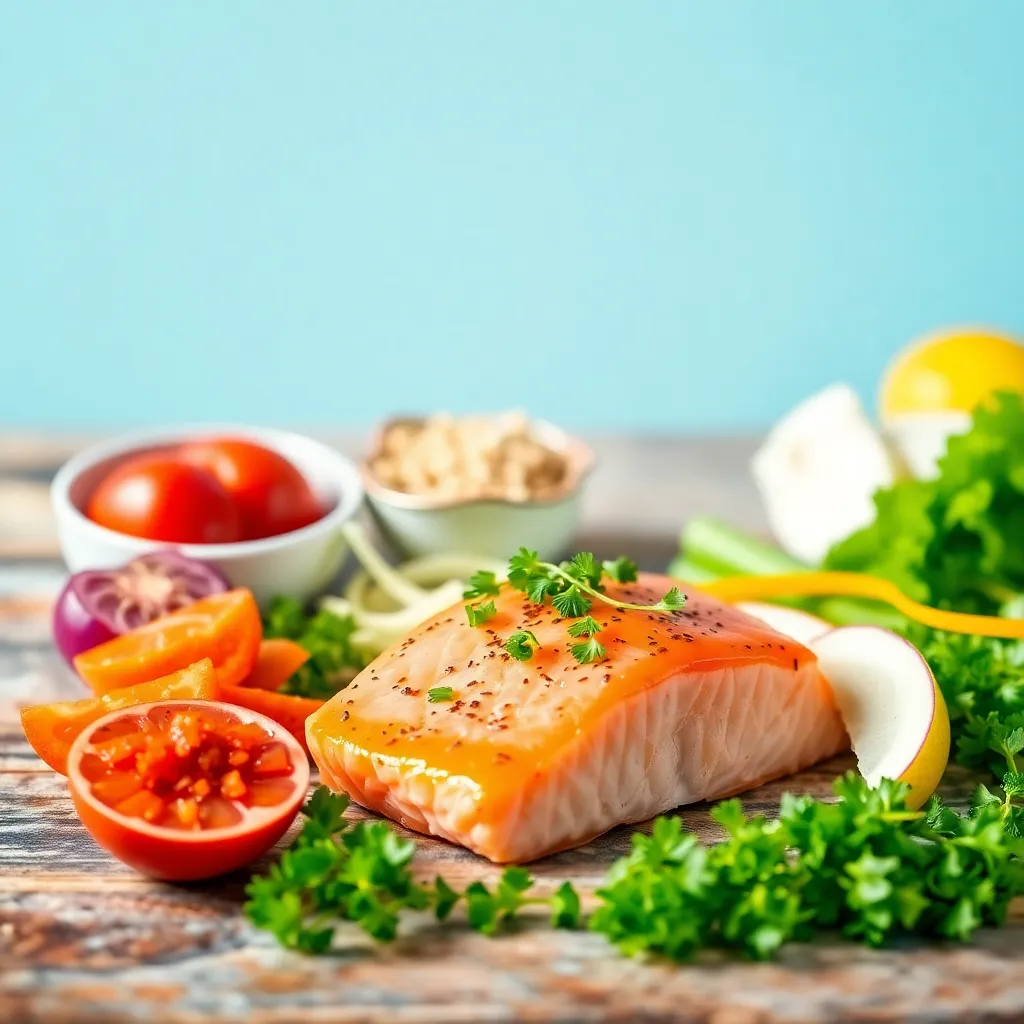 Key ingredients for Easy 5 Ingredient Salmon