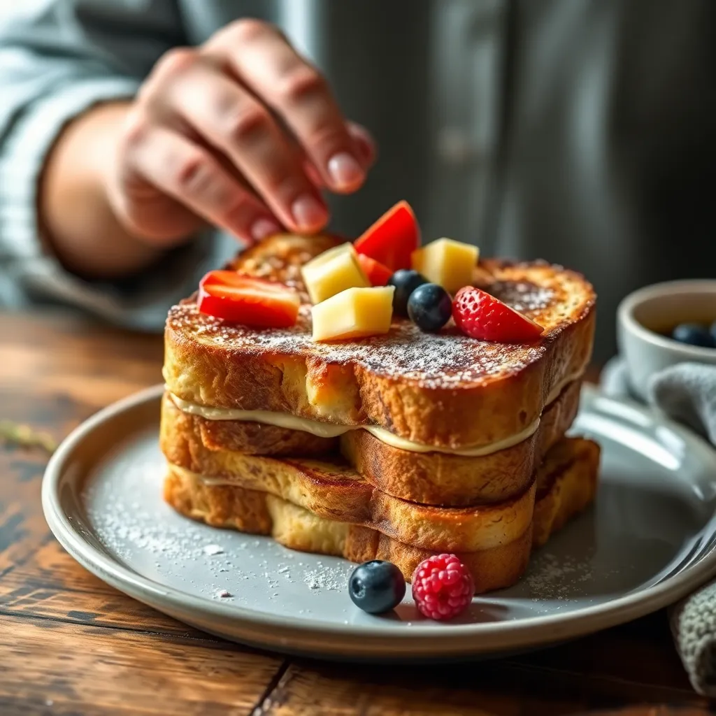 Ingredients used in French Toast