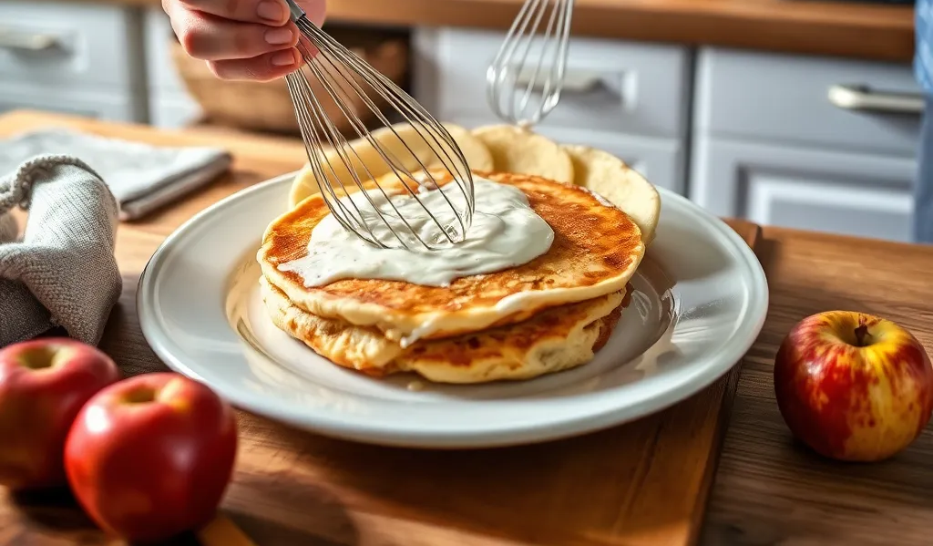 Essential ingredients for German Apple Pancake