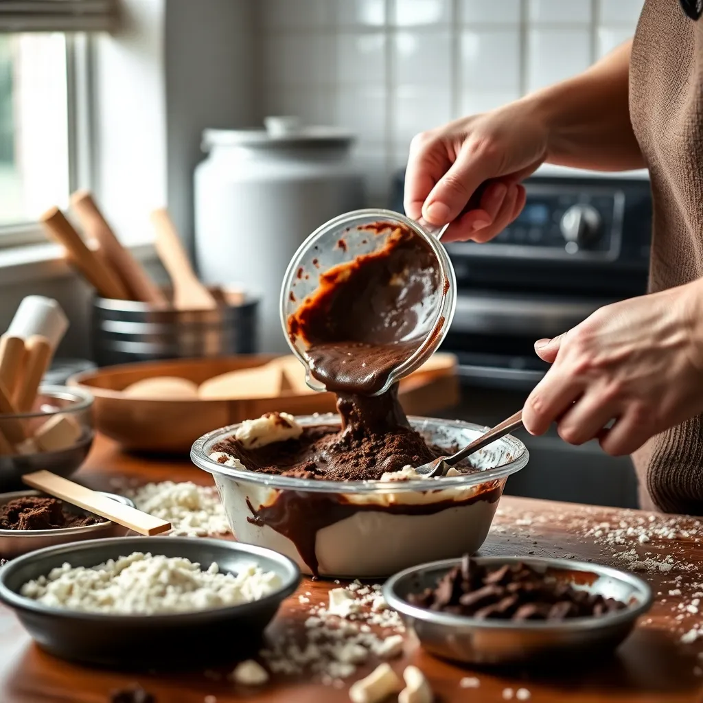 Key ingredients for Hot Fudge Pie