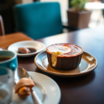 Final touches for Simple Crème Brûlée Dessert