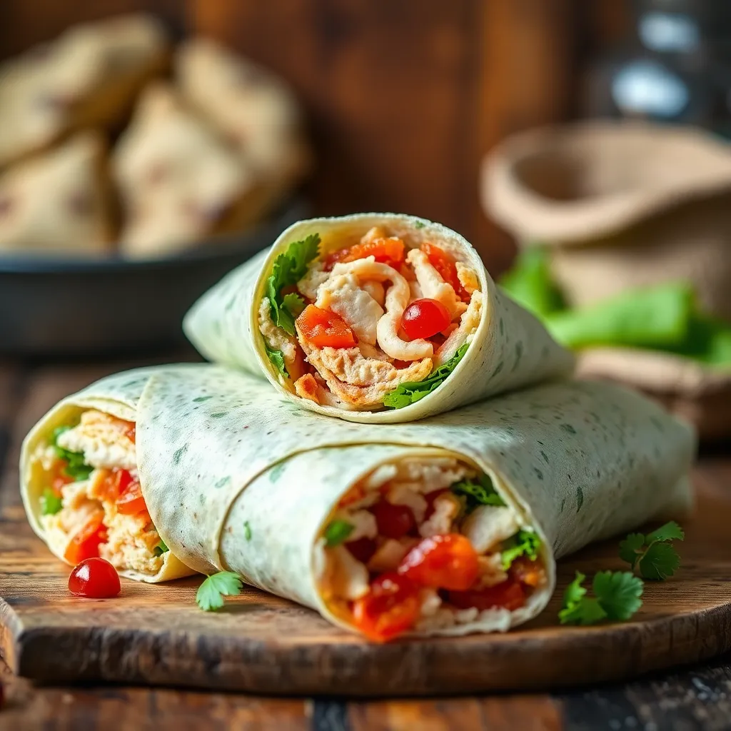 Delicious Turkey Wraps