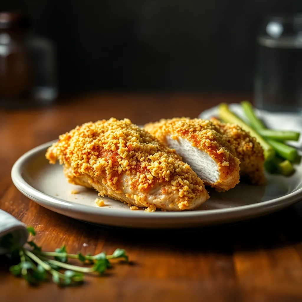 Image of longhorn parmesan crusted chicken