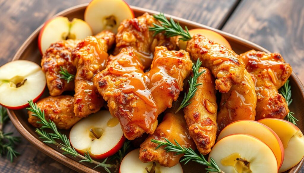 apple and honey-glazed chicken tenders recipe variations