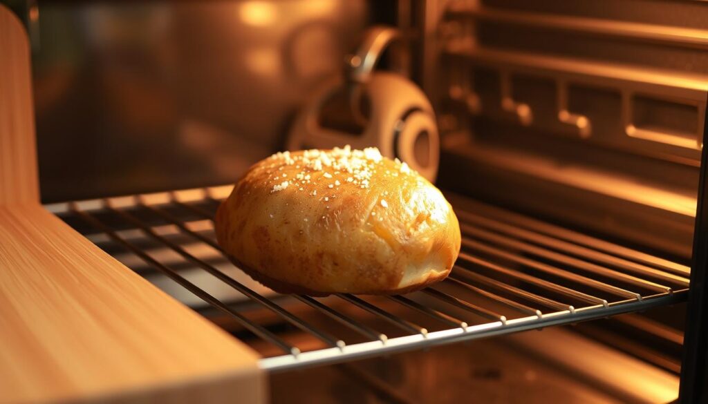 baked potato in toaster oven