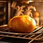 baked potato in toaster oven