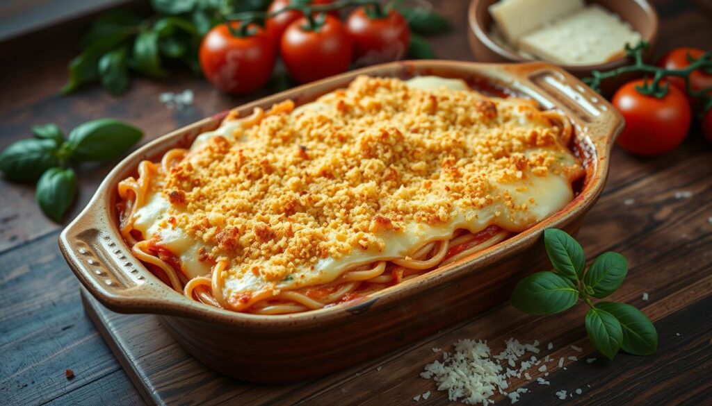 baked spaghetti casserole