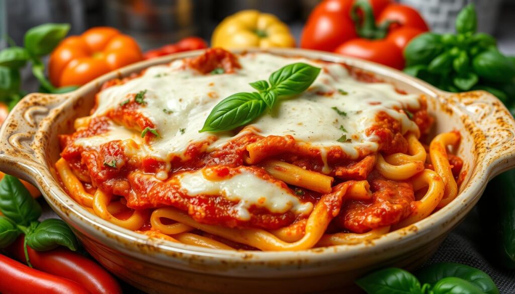 baked ziti recipe without meat