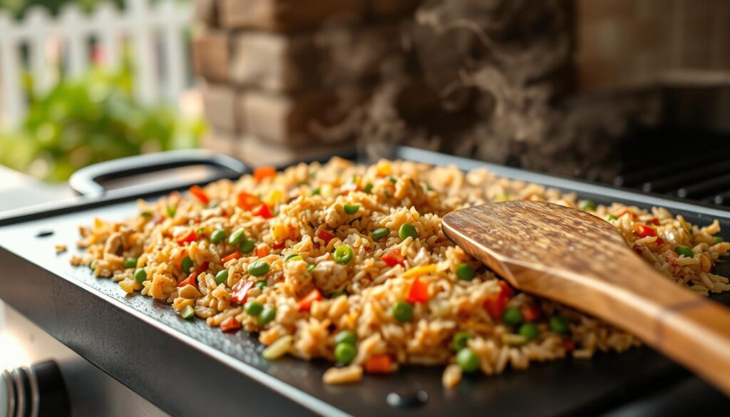 blackstone griddle chicken fried rice