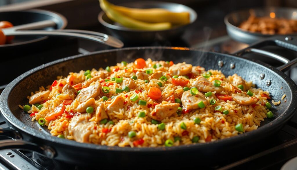 blackstone griddle chicken fried rice