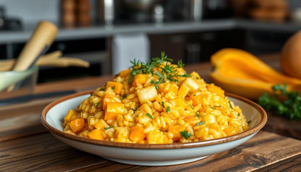 butternut squash risotto fennel