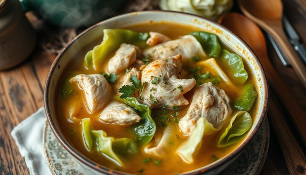 chicken cabbage soup