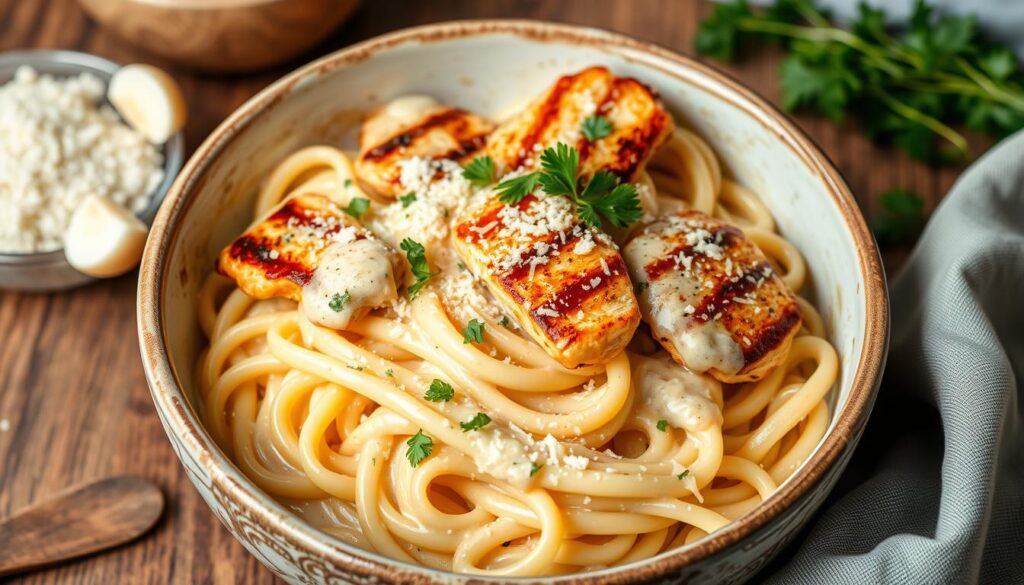 creamy pasta dish