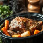 deer pot roast slow cooker