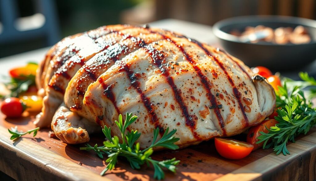 healthy grilled turkey