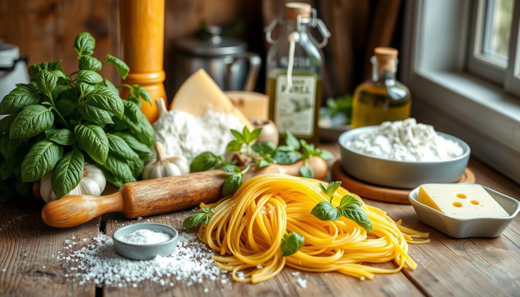 homemade pasta recipe ingredients