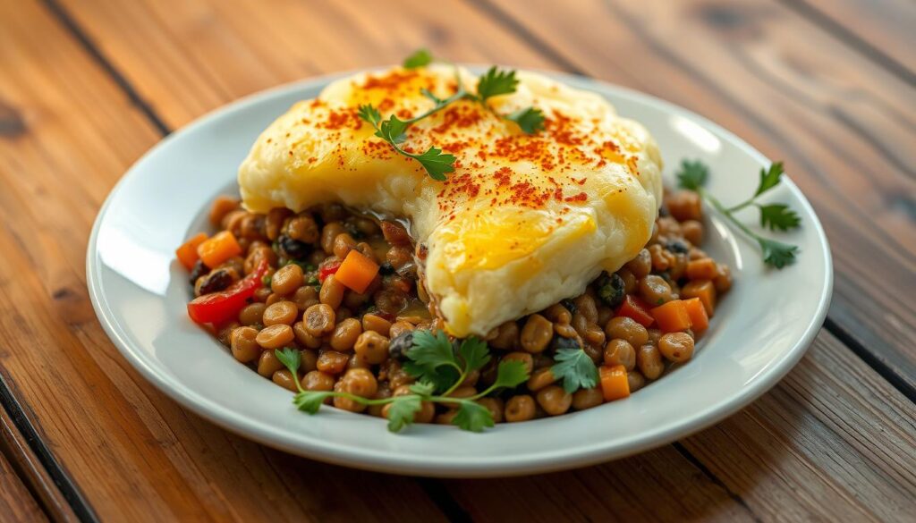 lentil shepherd's pie