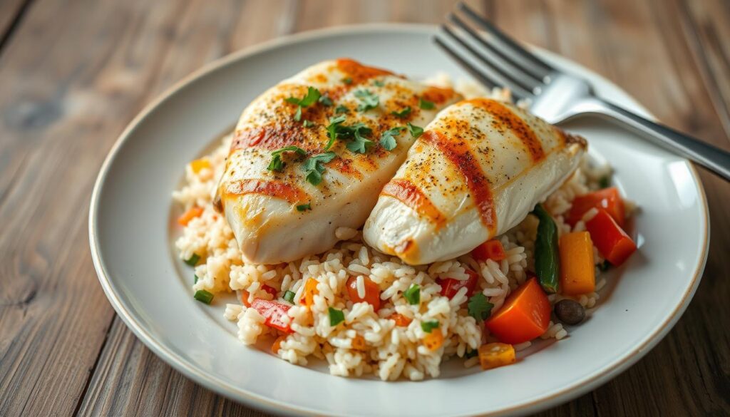 lime chicken breast rice pilaf