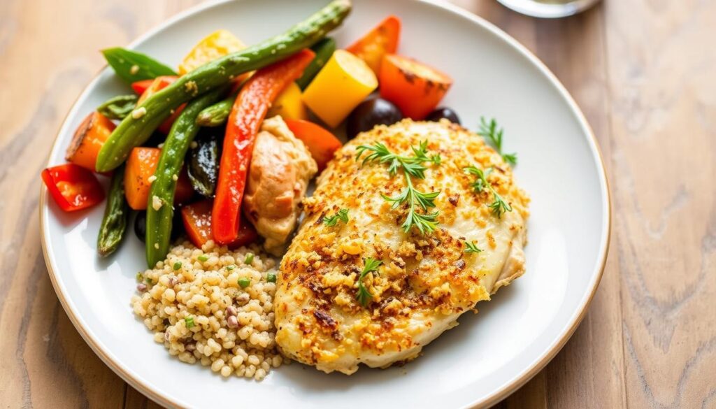 parmesan crusted chicken nutrition