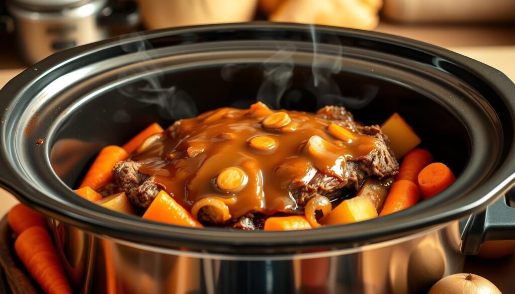 slow cooker pot roast french onion soup mix