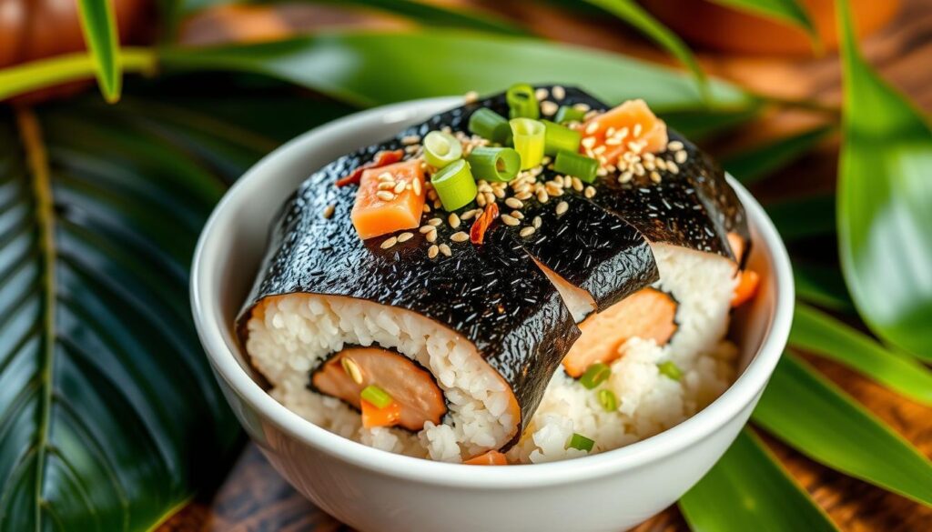 spam musubi bowl