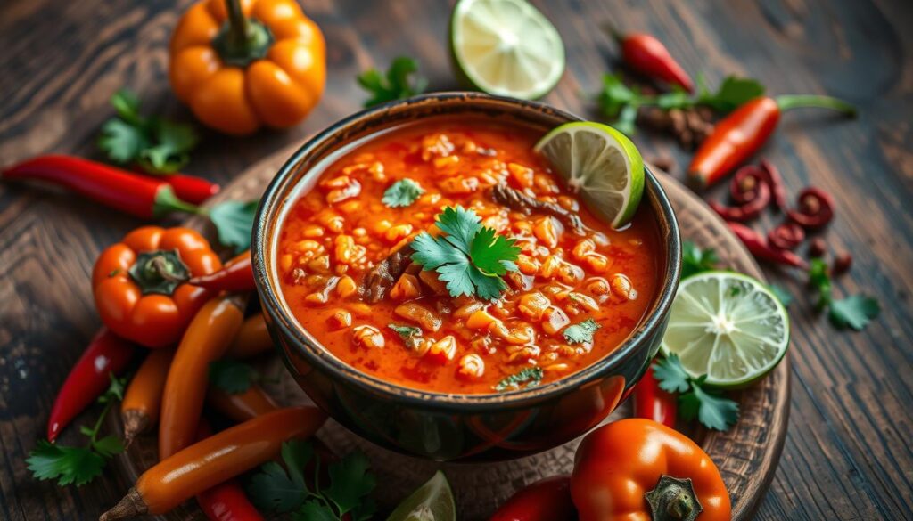 spicy lentil soup