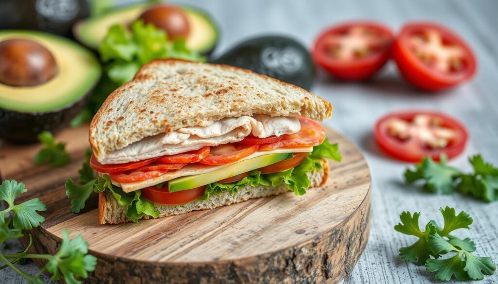 turkey avocado sandwich